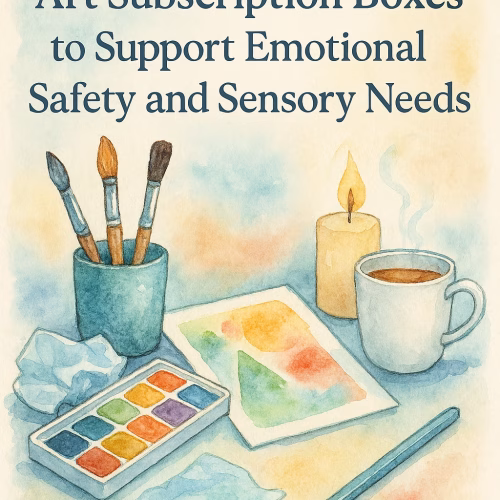 How to Use Art Subscription Boxes to Support Emotional Safety and Sensory Needs